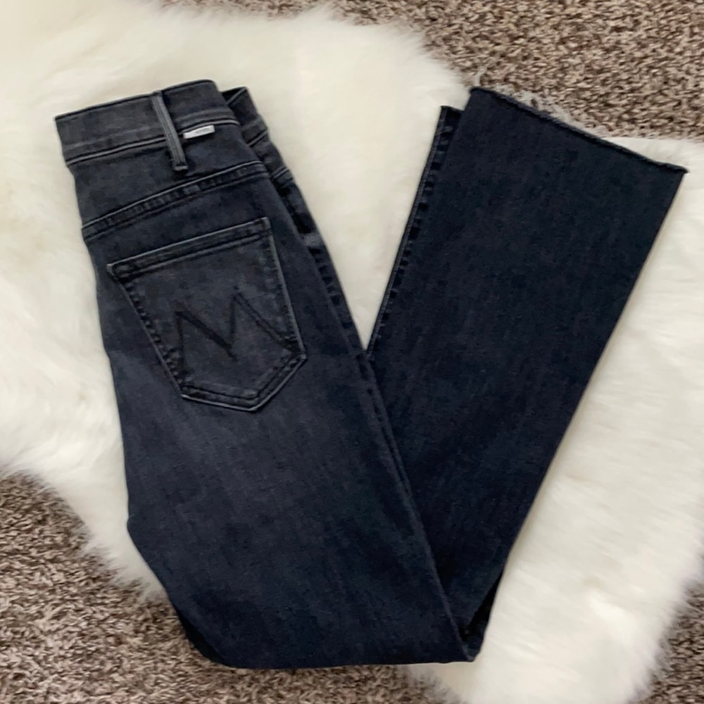 Mother the hustler ankle fray size 27